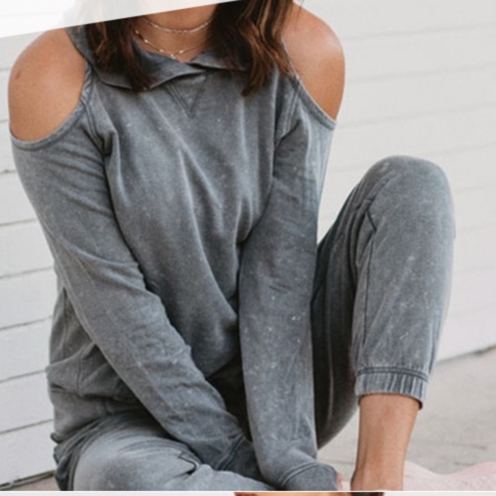 Calia Cold Shoulder Hoodie